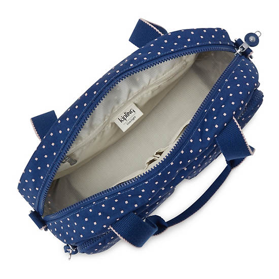 Sacs À Bandoulière Kipling Cool Defea Classiche Printed Bleu | FR 1826KO